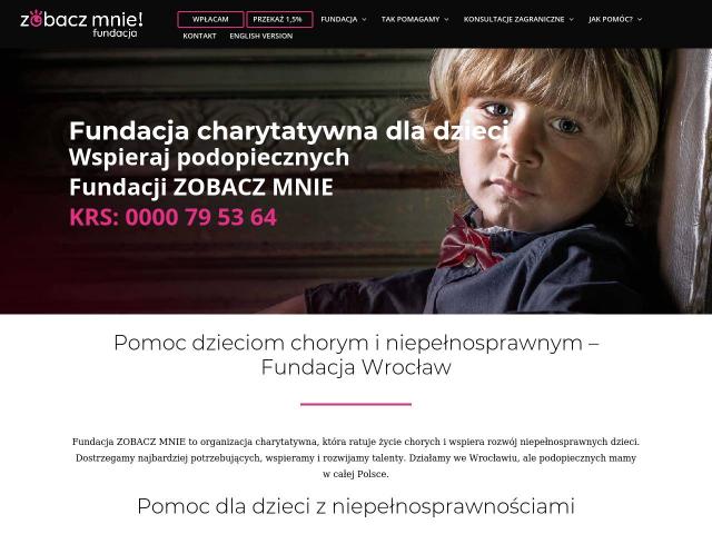 FUNDACJA ZOBACZ MNIE