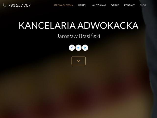 Kancelaria Adwokacka Jarosław Błasiński