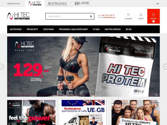 HI TEC NUTRITION SPÓŁKA Z OGRANICZONĄ ODPOWIEDZIALNOŚCIĄ