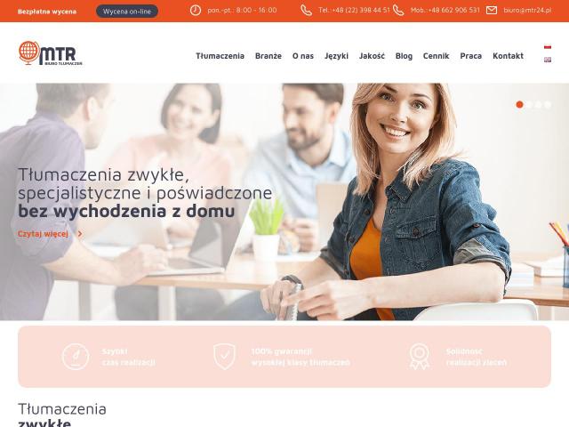 Biuro Tłumaczeń MTR