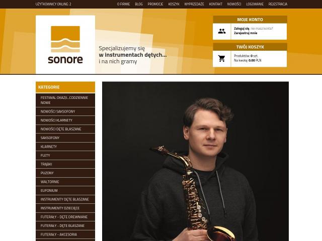 SKLEP MUZYCZNY SONORE Piotrowski Music