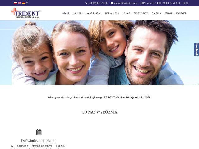 Gabinet stomatologiczny TRIDENT