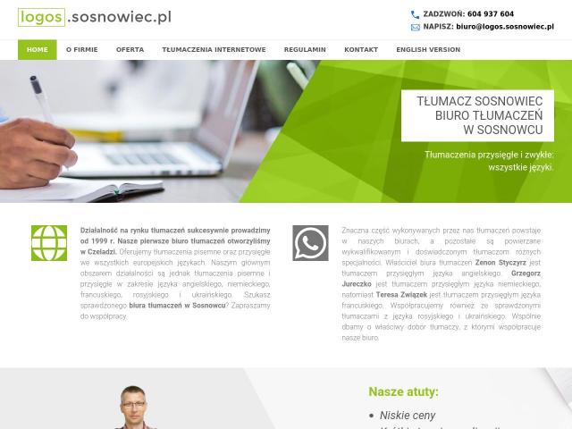 Biuro Tłumaczeń LOGOS Sosnowiec