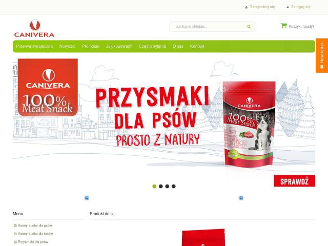 Polski producent karmy dla psów i kotów -  CANIVERA